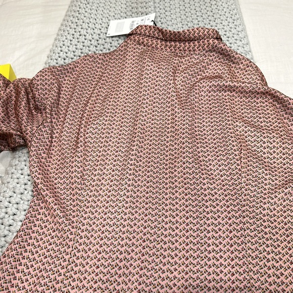 Zara dress.polyester soft material. NWT. Fall floral pattern. Dress or duster - Picture 9 of 10